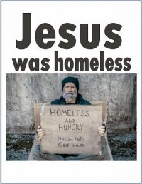 Jesus Was Homeless Tract